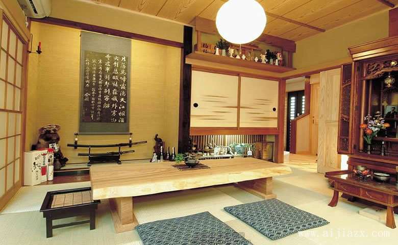 自然禪意的日式風格大戶型書房裝修效果圖